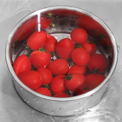 Stainless Steel Kitchen Swan Sink Strainer Basket Hanging Waste Drain Filter Basket Fruit Vegetable Drainer Sponge Rack Storage
