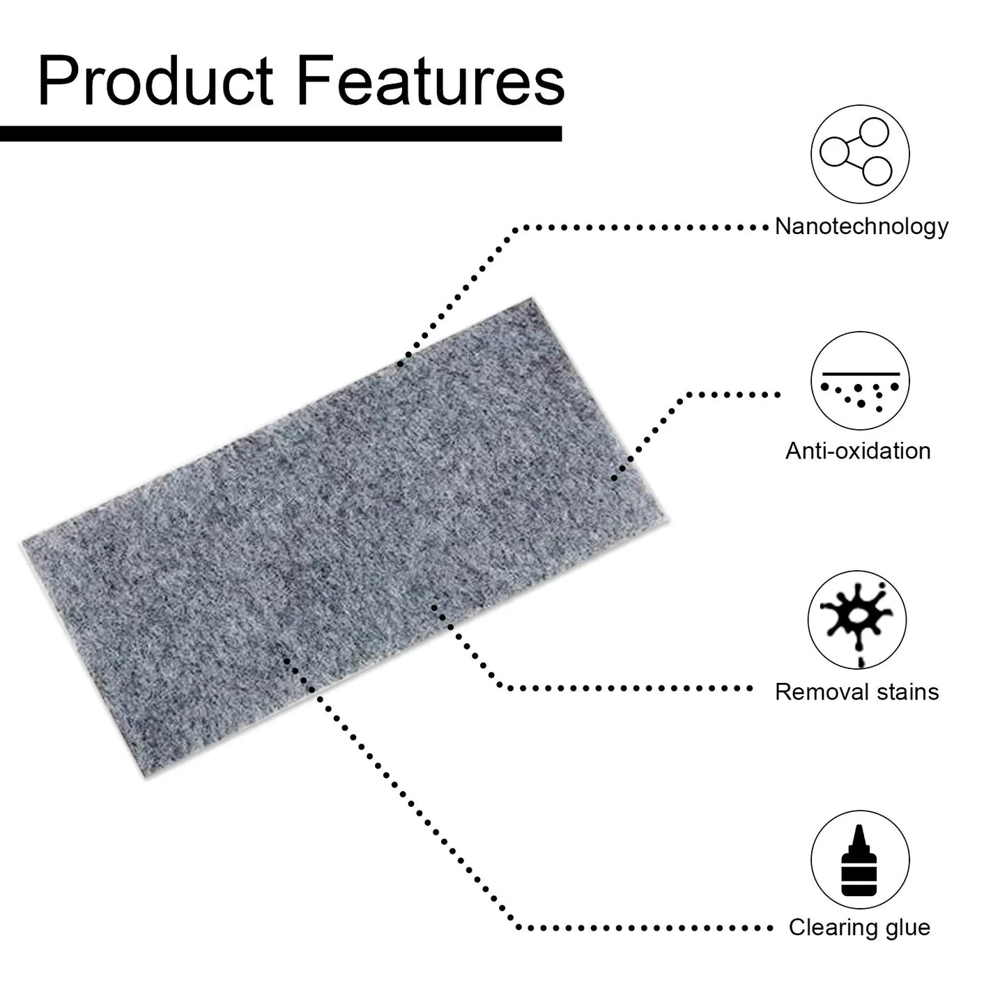 12 Pcs Nano Sparkle Cloth for Car Scratches, Nano Magic Cloth,Nano Sparkle Cloth Scratch Remover Easily Repair Scratches Paint Residues Water Spots Remover, Nanosparklecloth Scratch Remover Erase